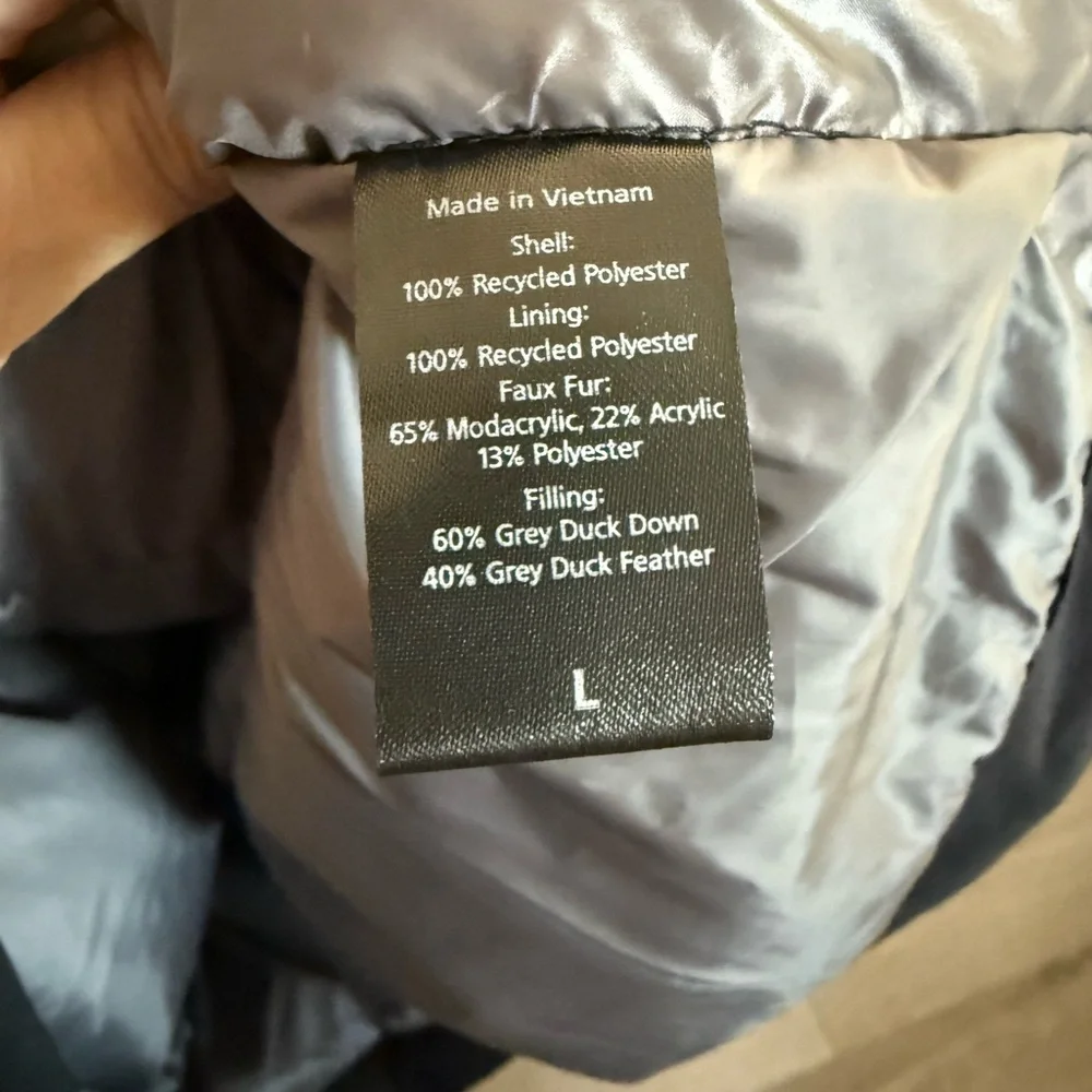 NWT Moosejaw Duck Down Parka Size Large